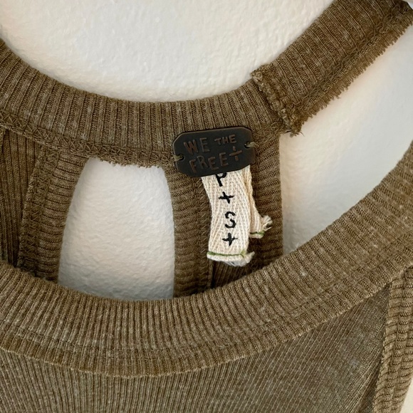 Free People “San Fran” Rib Knit Tank | Size M - Picture 6 of 6